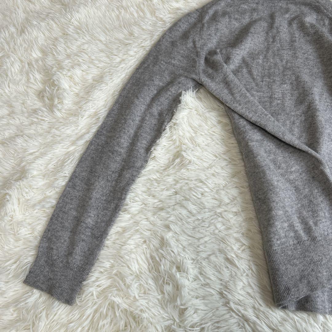 ドゥーズィエムクラス カシミヤ アンサンブル ニット カーディガン 金ボタン