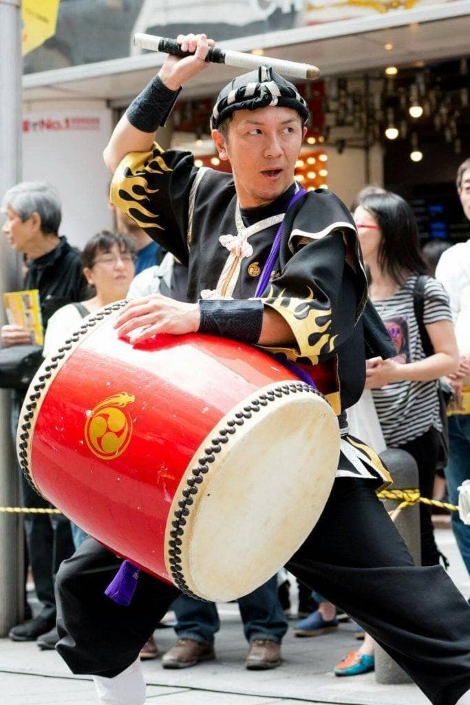 個数限定　新品未使用(送料無料)14.000円　エイサー用小太鼓14cm撥付き