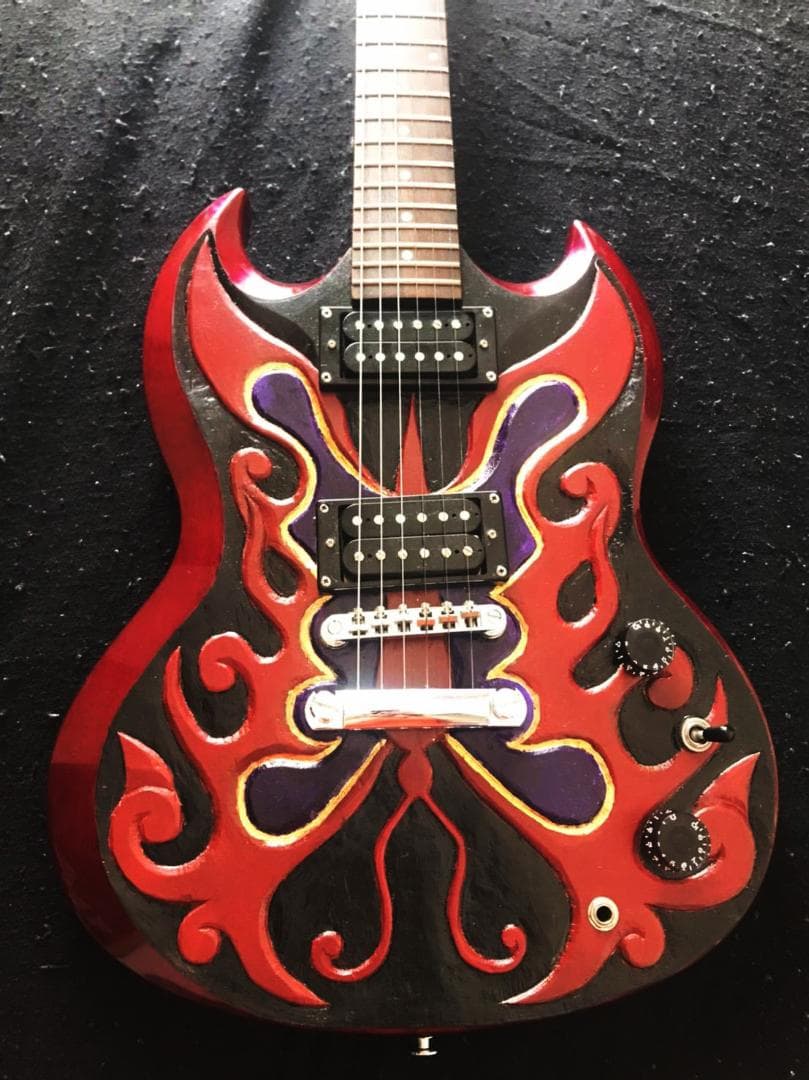 【完売しました】Epiphone SG special 彫刻加工済！