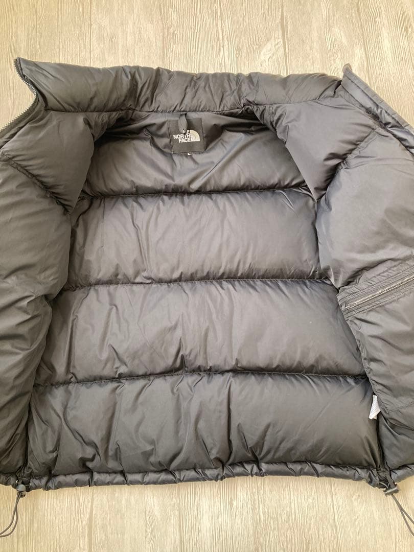 ノースフェイス　ヌプシダウンジャケット オールブラック 限定色　ND92531Ｒ