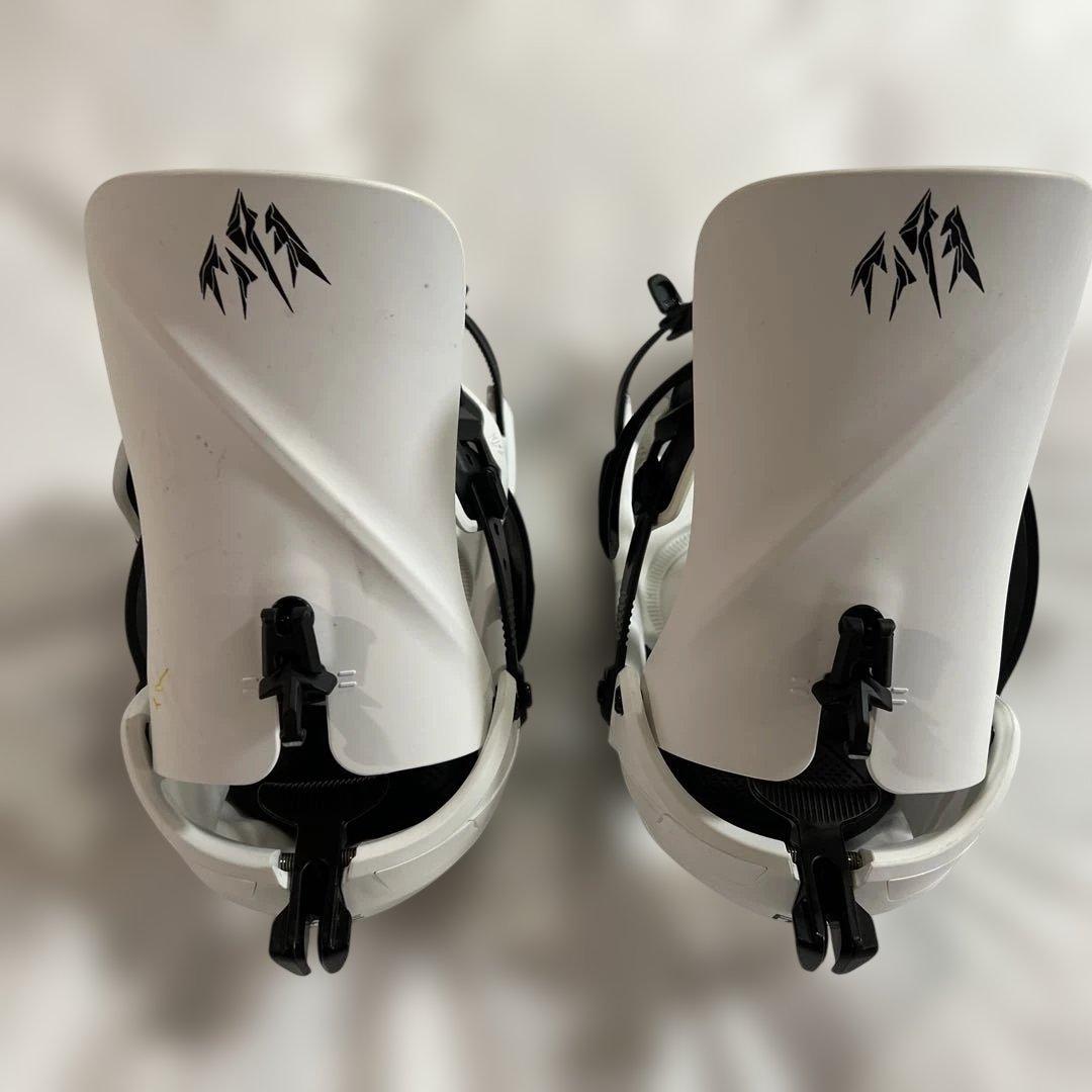 JONES MERCURY FASEスノーボード　ビンディング M ホワイト