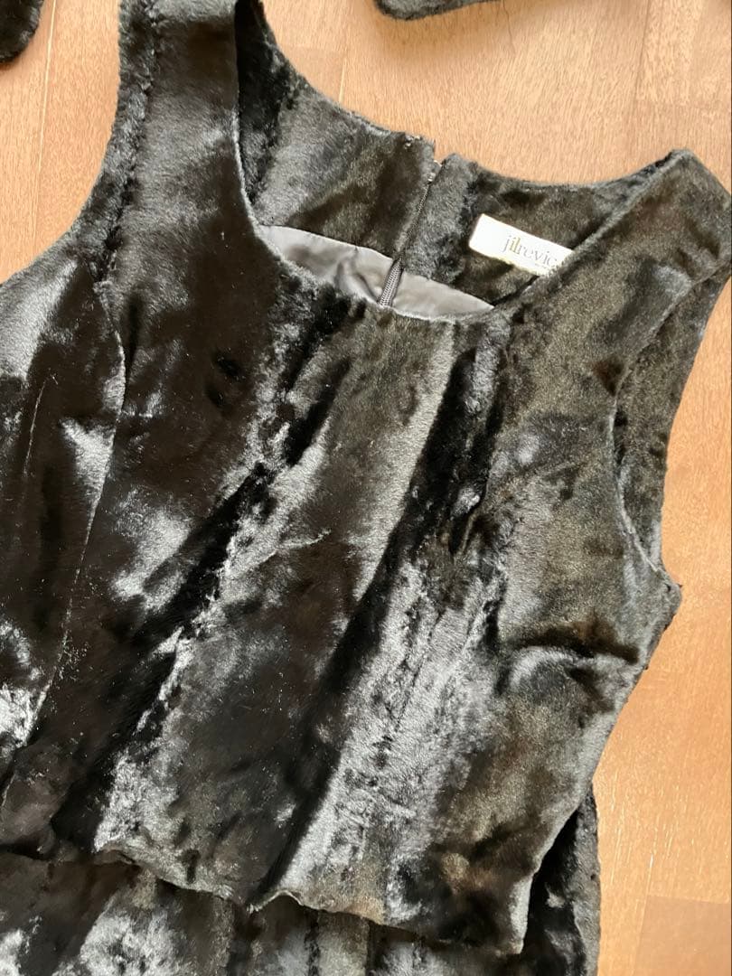 美品 美しいパーティ用アンサンブル セリーヌ ワンピースとボレロ