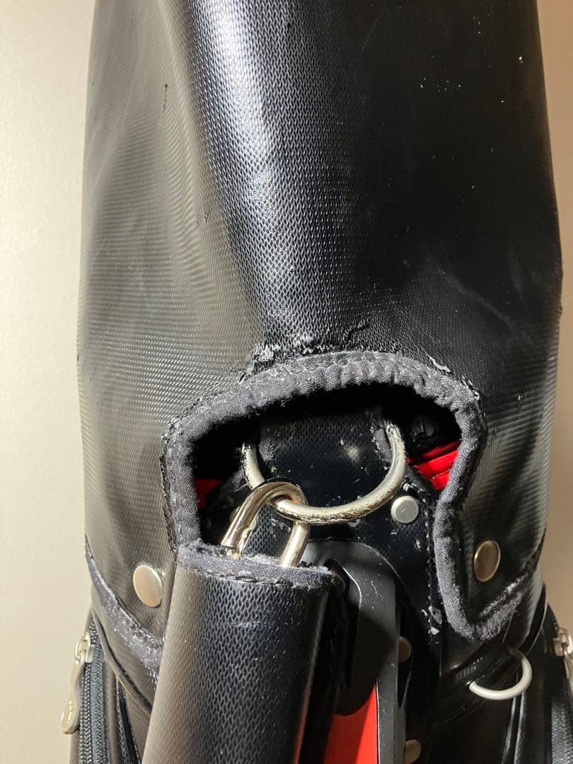 Puma キャディバッグ ブラック/レッド