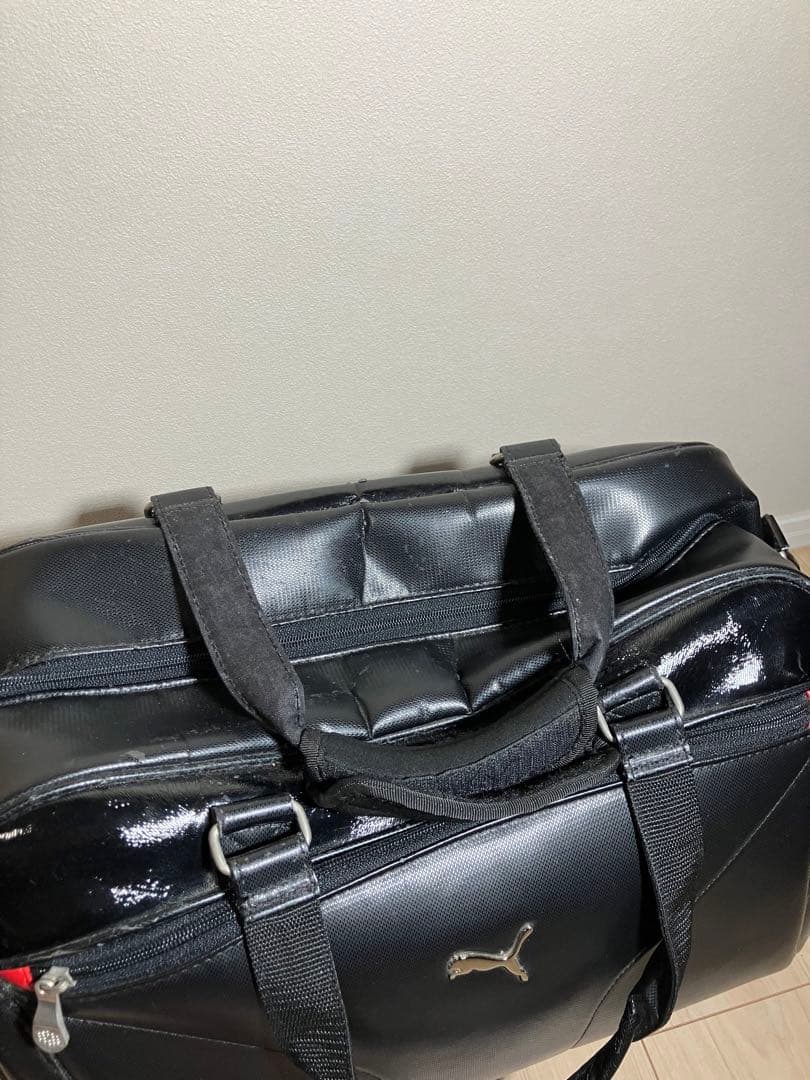 Puma キャディバッグ ブラック/レッド