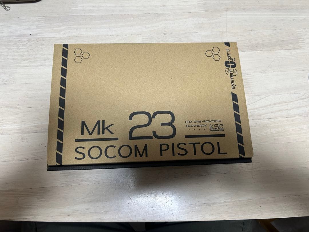KSC Mk 23 SOCOM PISTOL co2 ガスガン