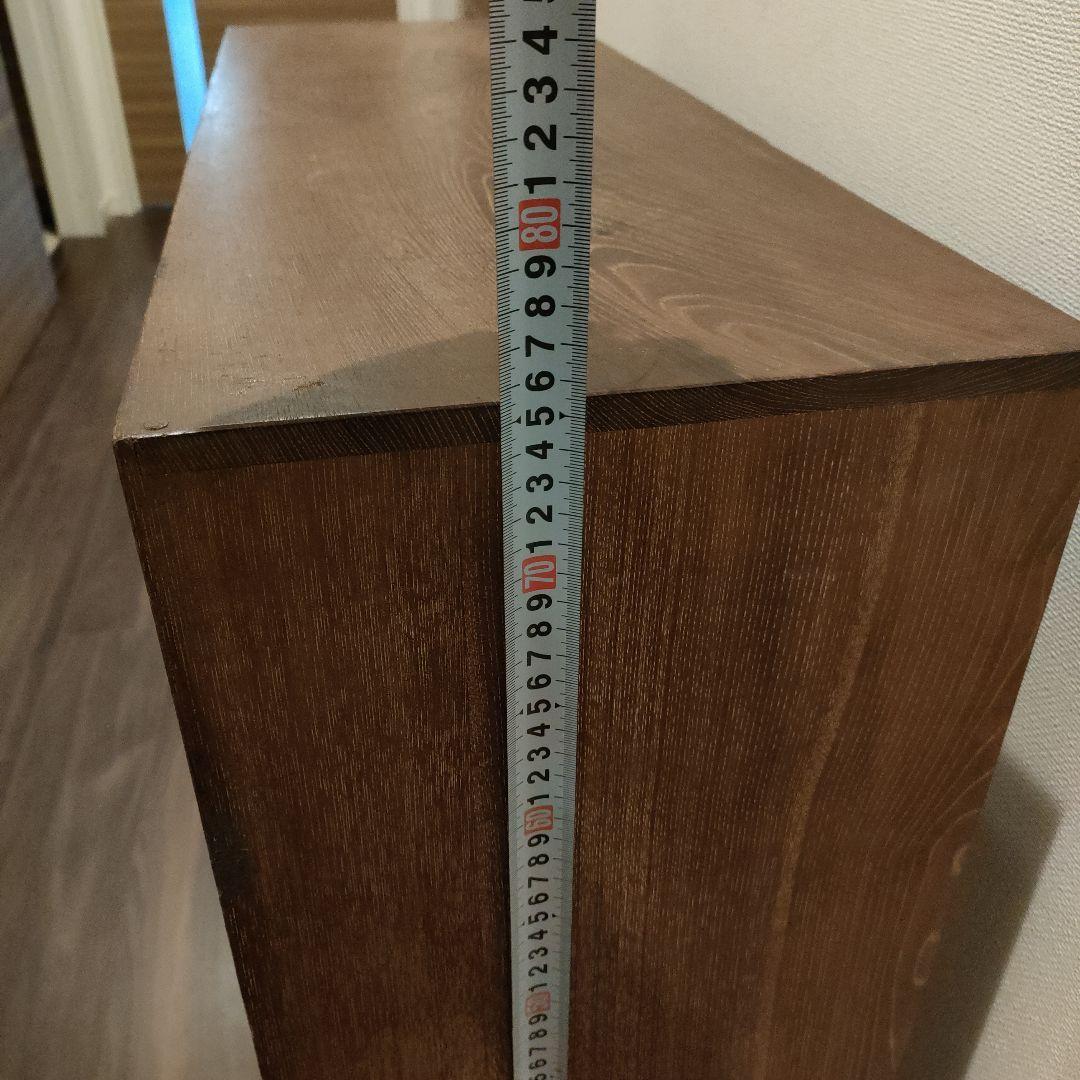 木製ガラス扉収納キャビネット