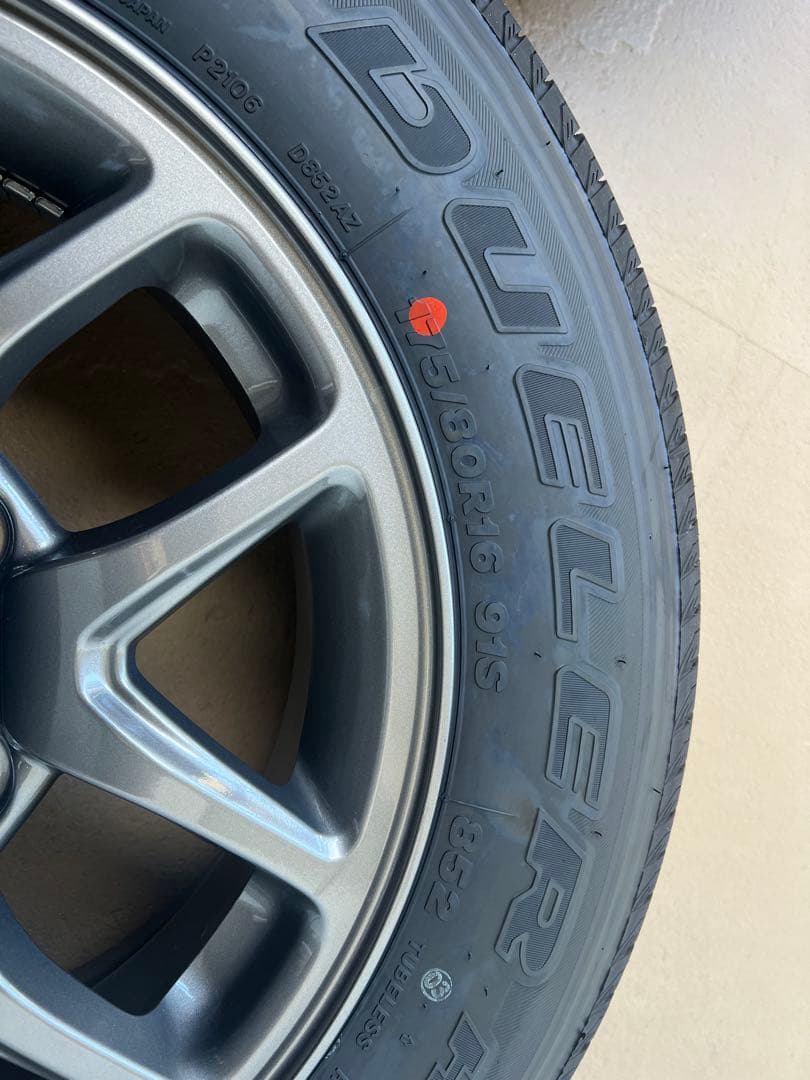 JB64ジムニー16インチ 純正アルミホイール・タイヤ4本セット