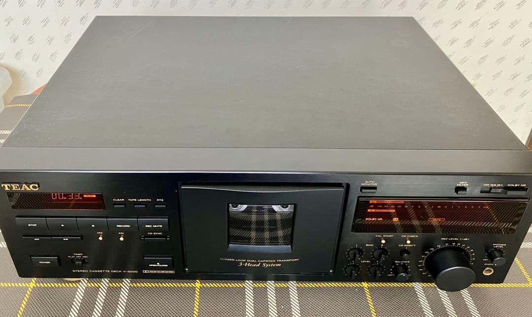 [値下げ]TEAC V-5000 ステレオカセットデッキ