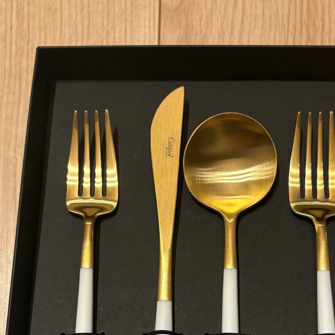 Cutipol(クチポール) GOA White Gold ディナー6本セット