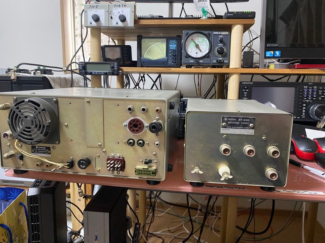 トリオTS-820S HFオールモードトランシーバー100W機