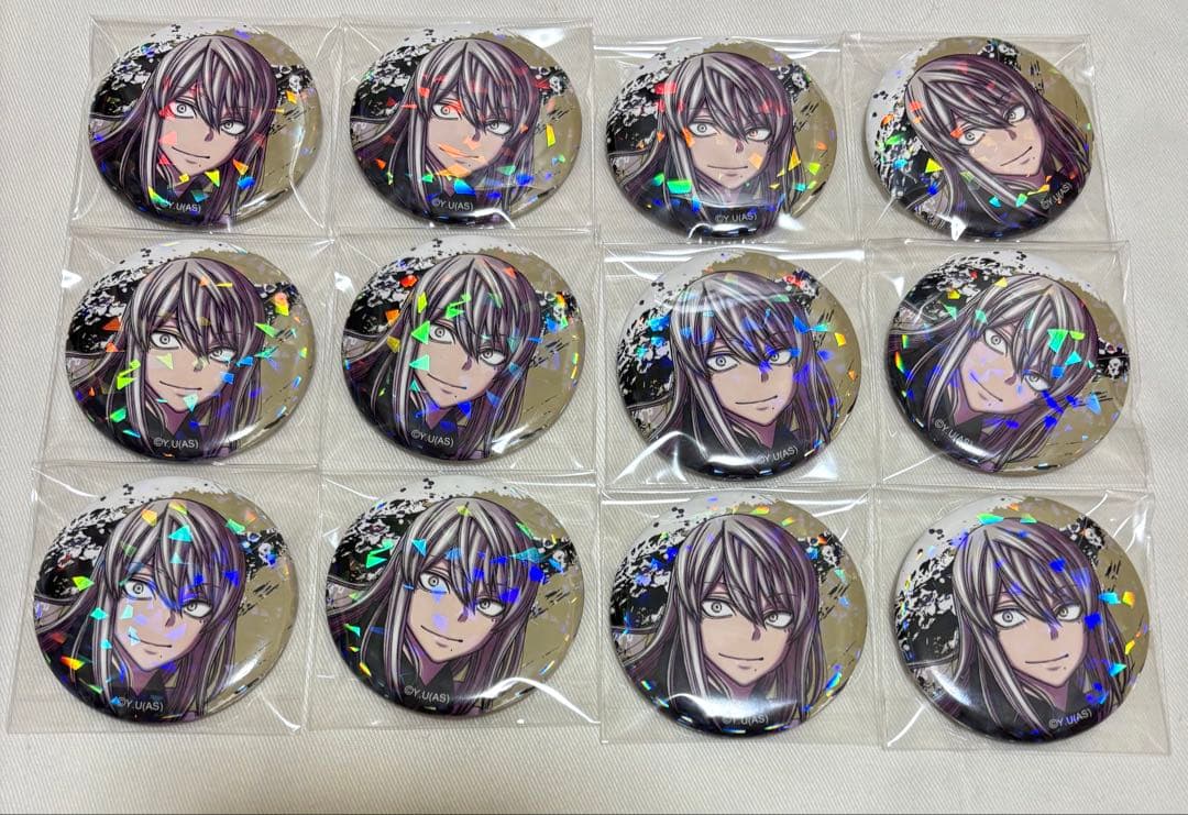 桃源暗鬼　桃寺神門　メイド缶バッジ