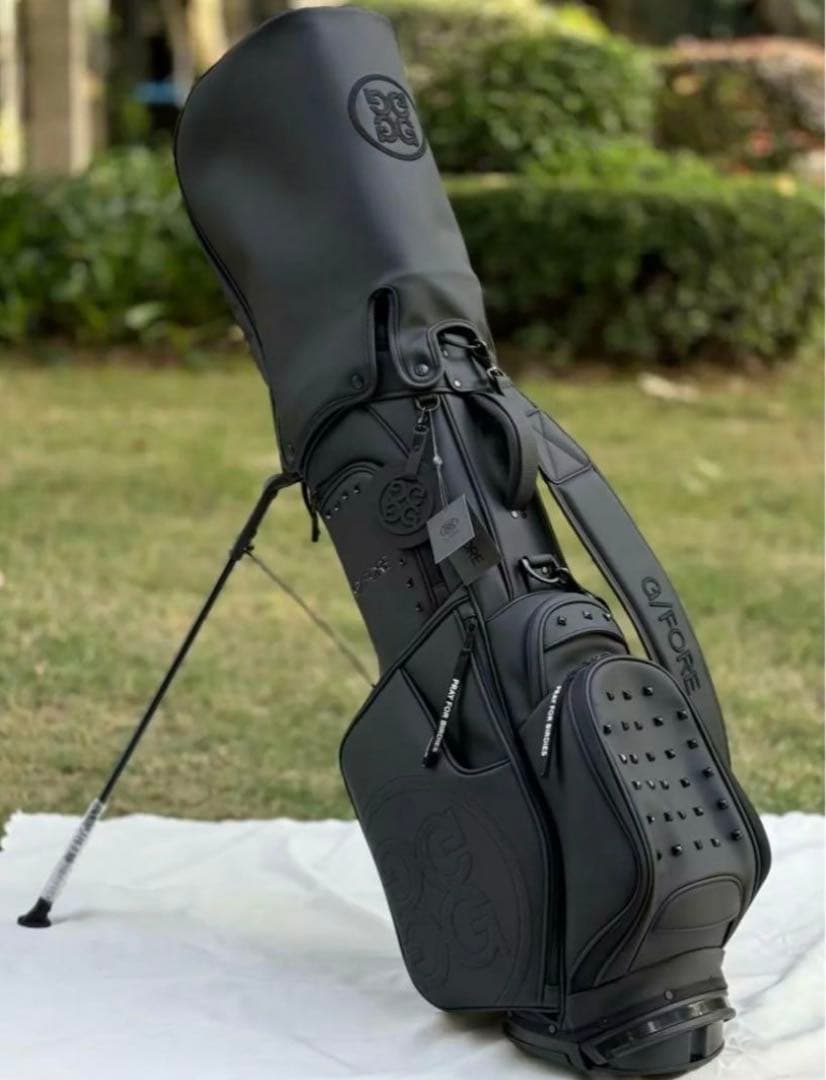 ジーフォア G/FORE ゴルフバッグ スタンド式キャディバッグ ブラック
