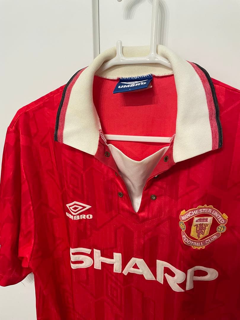 マンチェスターユナイテッド ユニフォーム　1992年1994 シャープSHARP