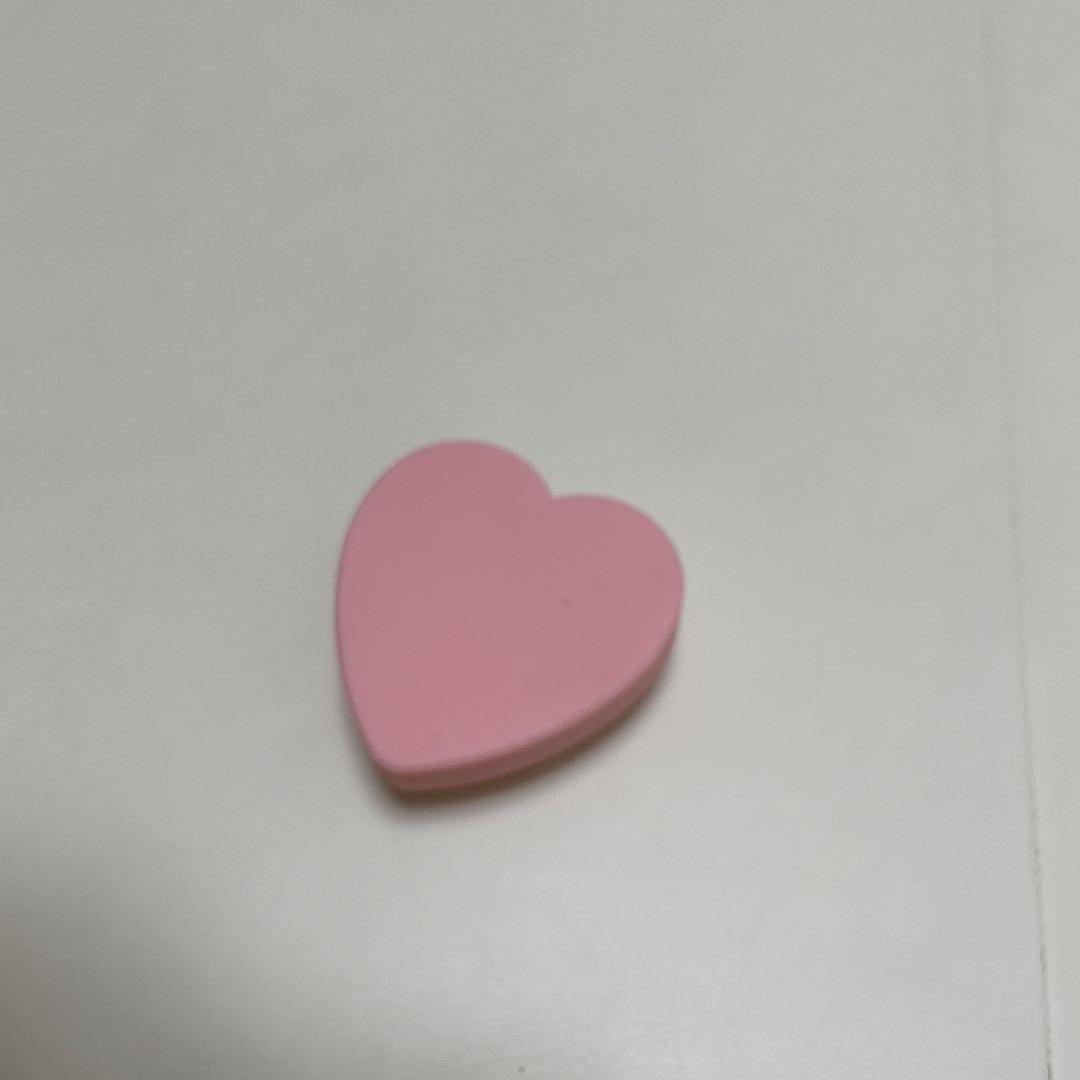 頭皮マッサージ スカルプブラシ ハート形状 ピンク