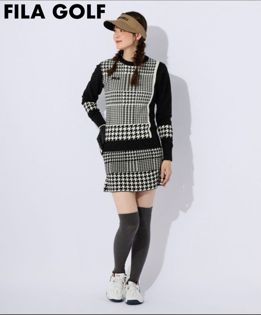 FILA GOLF フィラゴルフ　ニット　スカート　セットアップ　Mサイズ