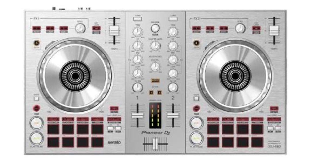 Y.K　Pioneer DJ DDJ-SB3 シルバー コントローラー