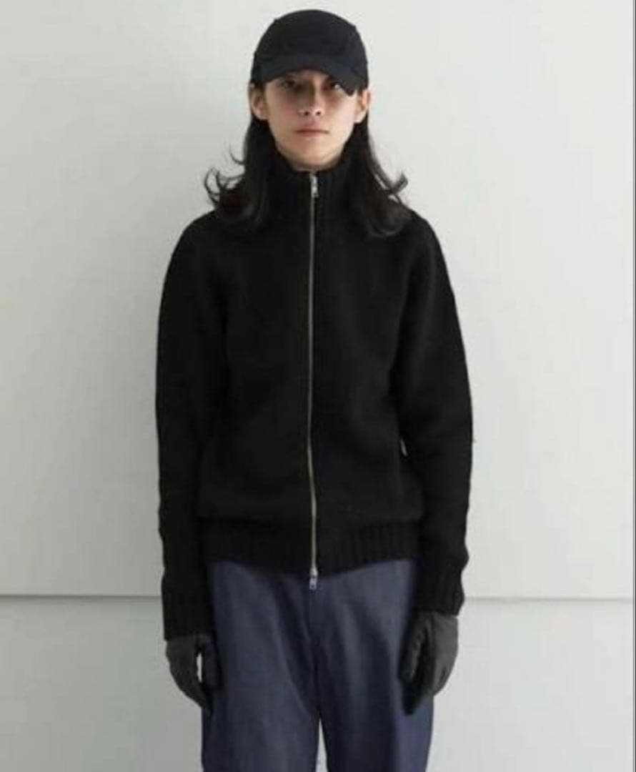 トップス KAIKO SHAGGY ZIP CARDIGAN \