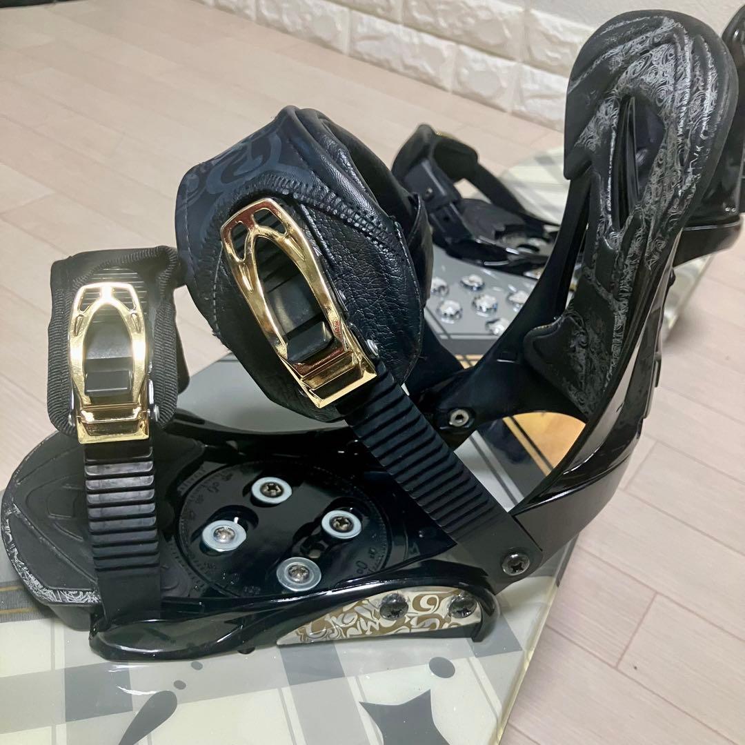 バック付/Apocalypseアポカリプス スノーボードセット139cmバインM