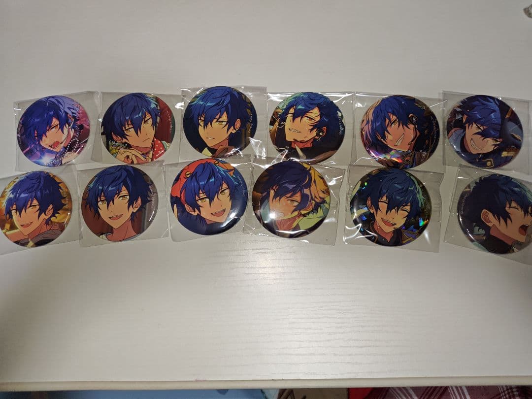 漣ジュン　コレ缶コンプセット　缶バッジ 50点　まとめ売り　あんスタ