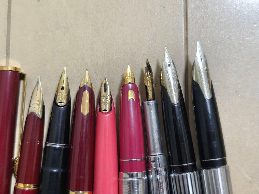 Pilot 14k 18k 万年筆 まとめ 8本 パイロット