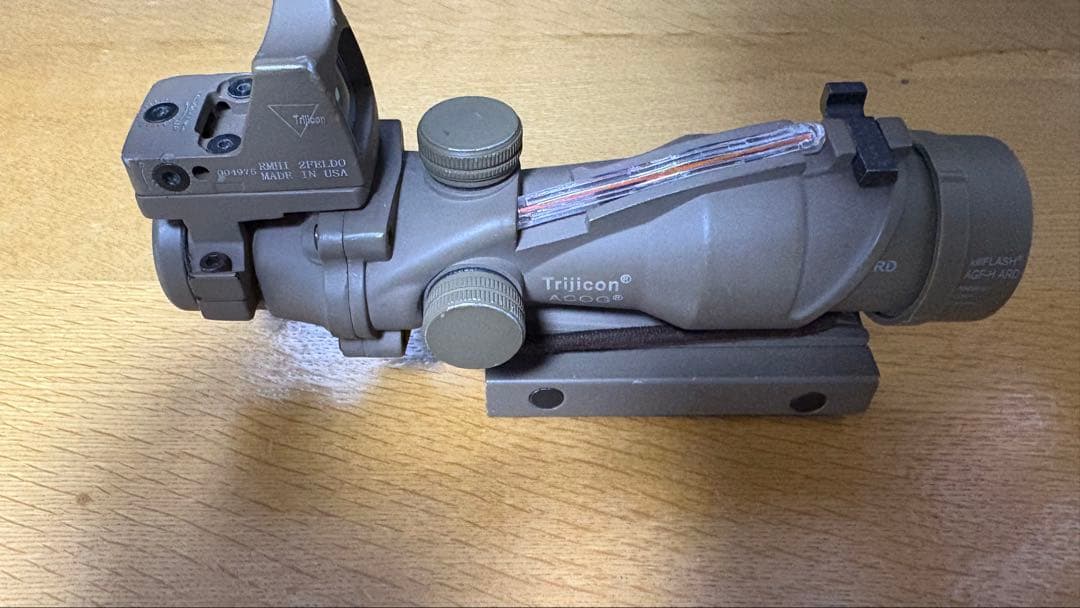 Trijicon タンカラー ACOGサイト RMR (FIRECLUB)製