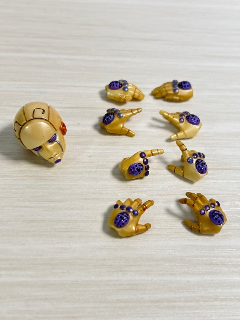 アイプリ良好 超像可動 ゴールドエクスペリエンス フィギュア ジョルノ