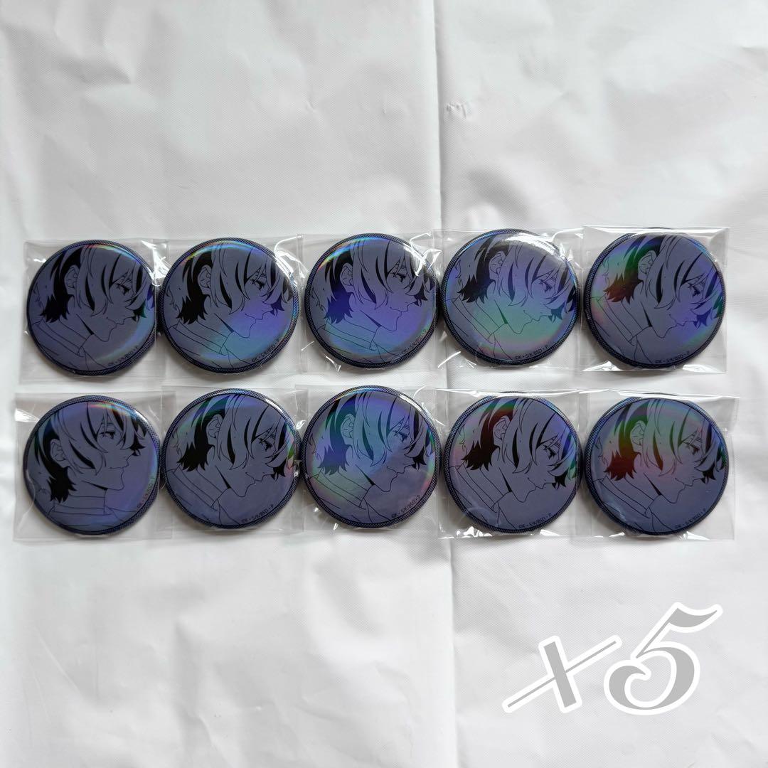 文スト 太宰治 ホログラム缶バッジ アニメ絵 50点