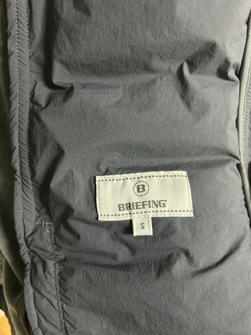 週末SALE！BRIEFING レディースベスト S ダークグレー