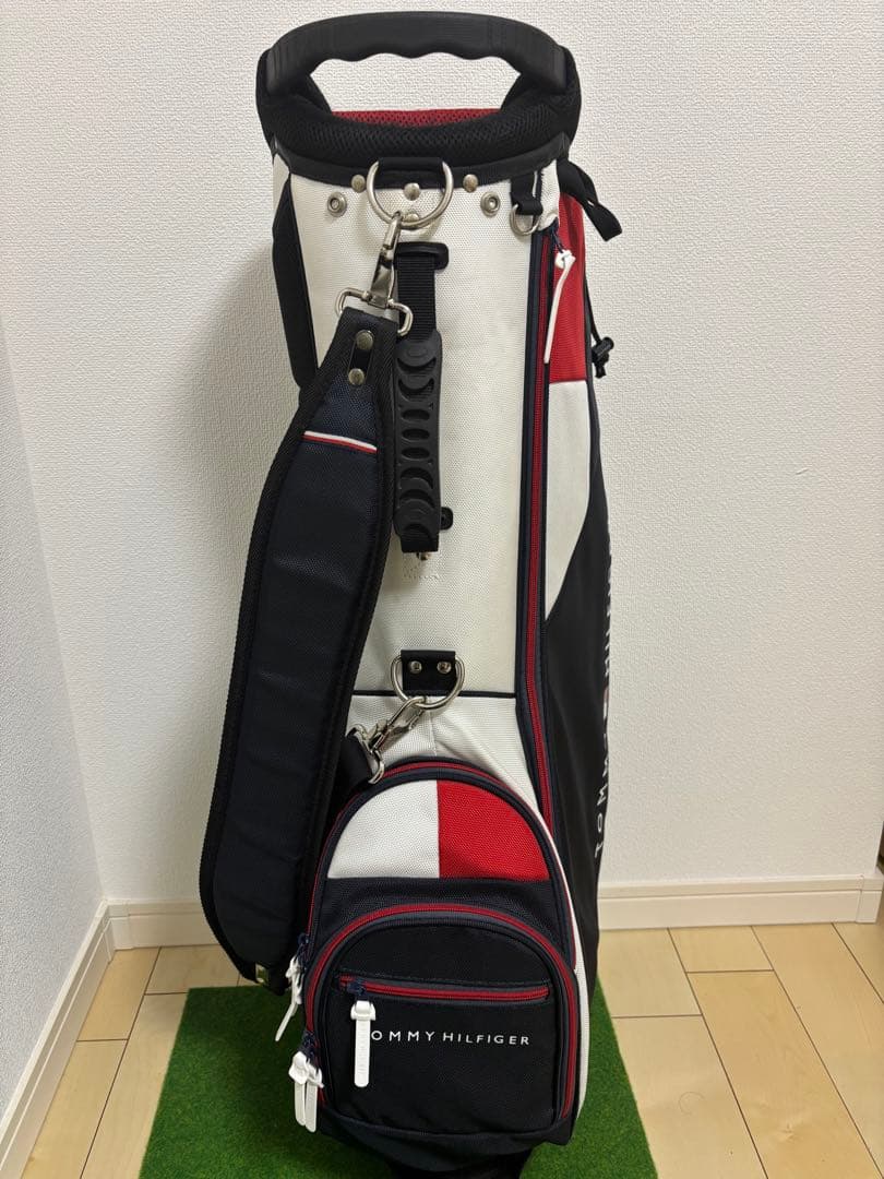 トミーヒルフィガー スタンドキャディバッグ 9型 軽量