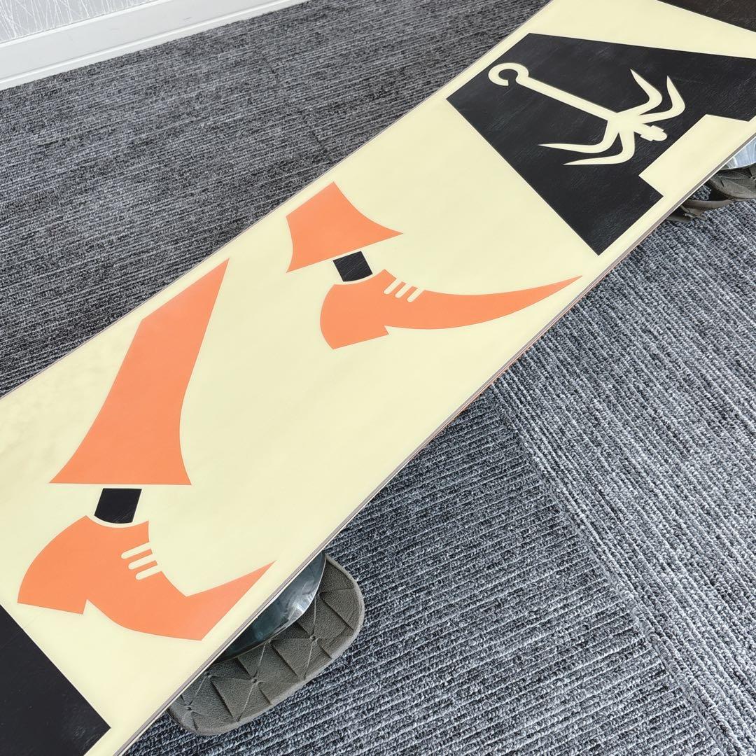 85超豪華❗️サロモン/THE VILLAINメンズスノーボードセット★155cm