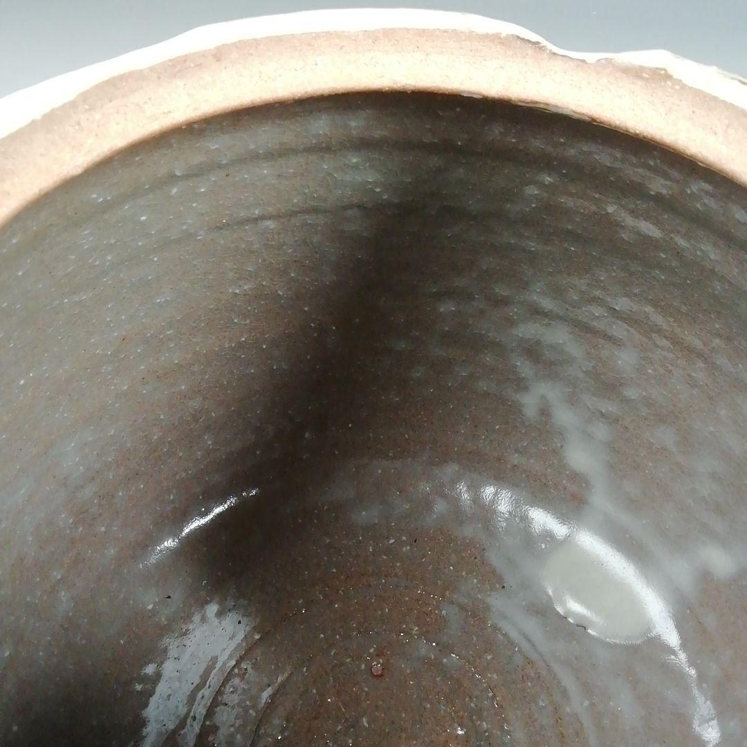 Ｗ２３３　水指　『萩焼』『都野栖雲 作』　共箱　茶道具