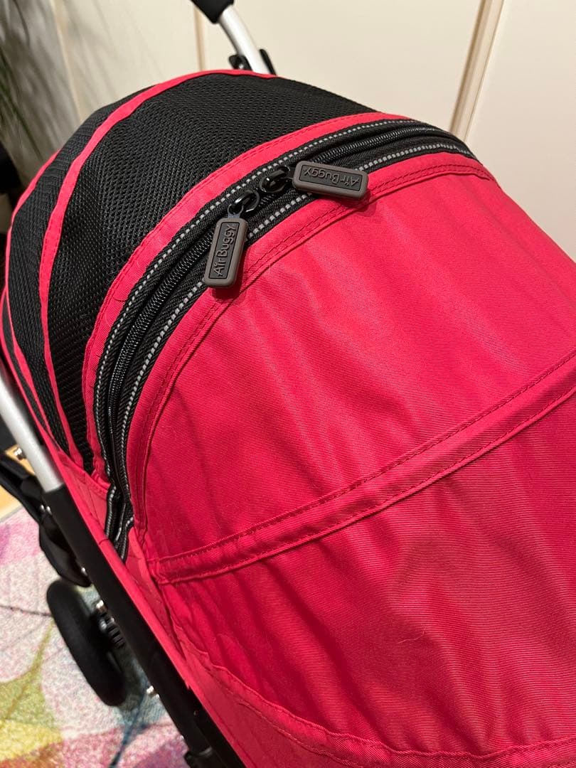 値下げしました！【美品】AirBuggy ドーム2Mペットカート レッド