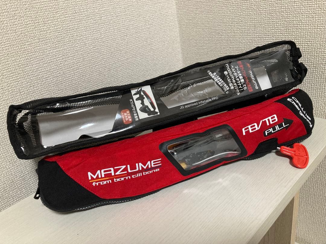 マズメ MZLJ-770 インフレータブルウエストSP 桜マーク 自動膨張