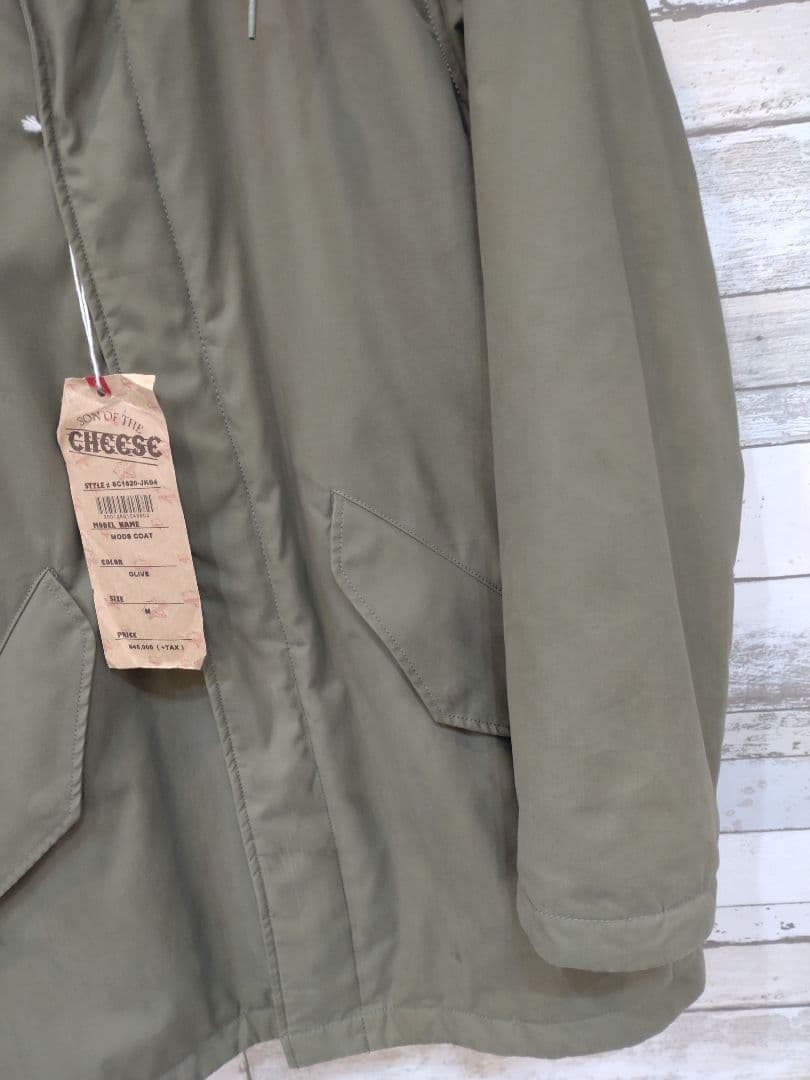 て*ん様 サノバチーズ　モッズコート　Mカーキ