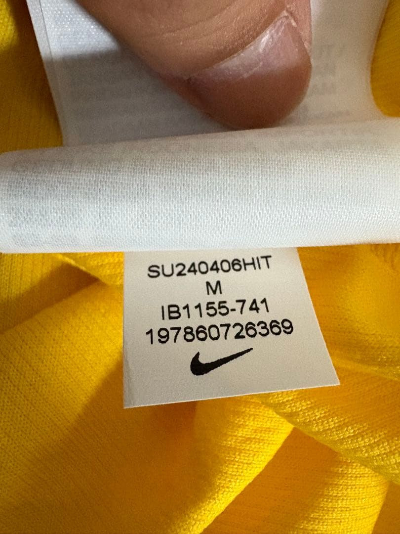 ロナウド　ブラジル代表　サッカー　ユニフォーム　新品タグ付き　M