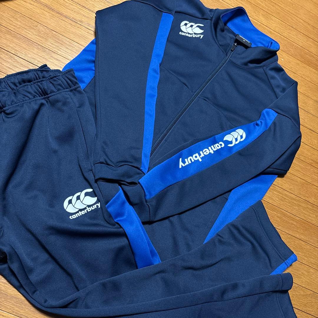 canterbury ジャージ上下　ネイビー/青　M