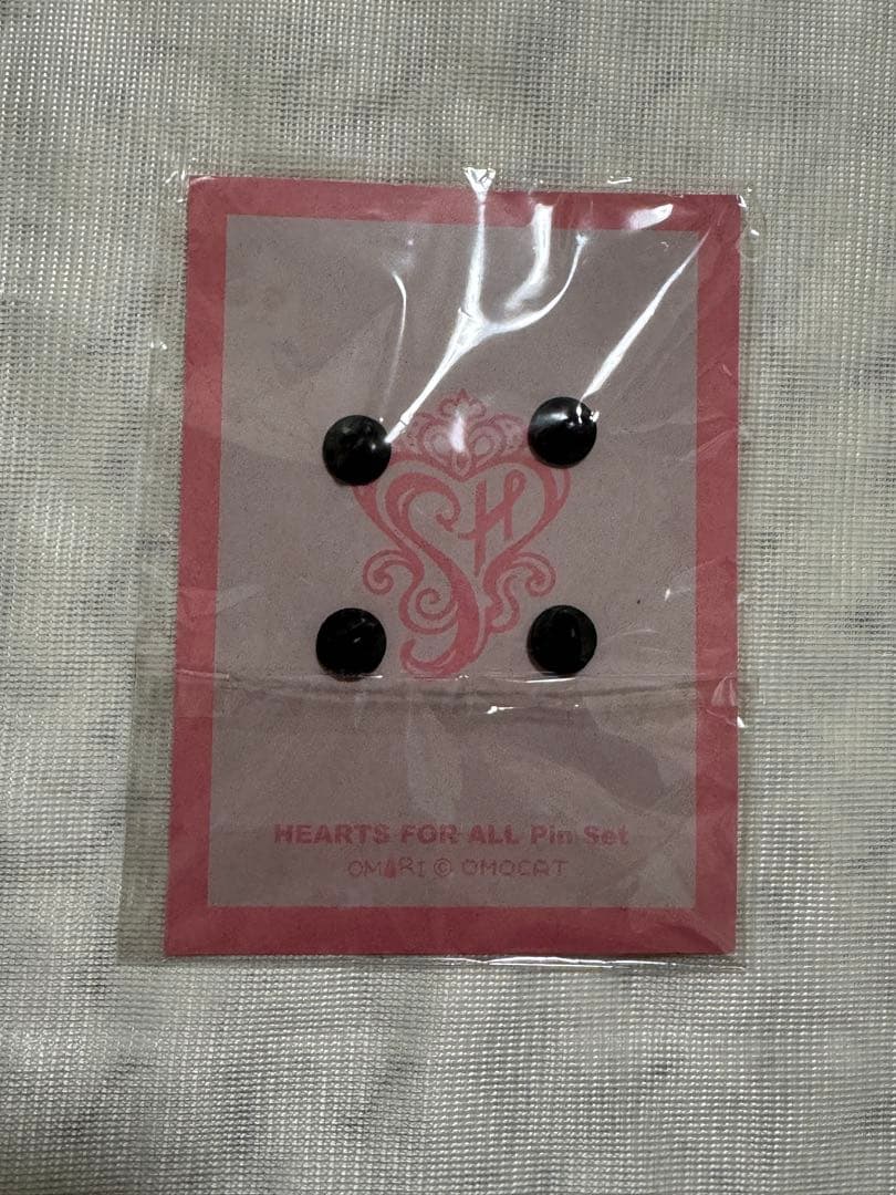 OMORI スイートハート ピンバッジ コースター セット 5点