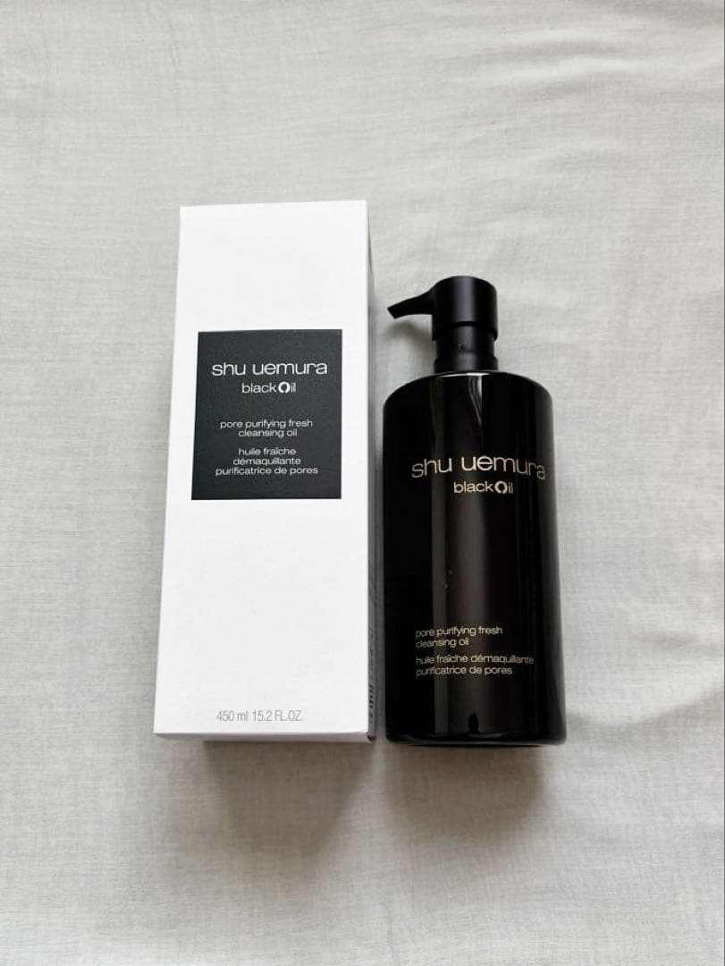 shu uemura シュウウエムラ ブラッククレンジングオイル 450ml