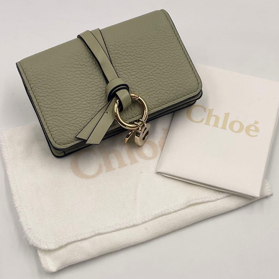 未使用級✨Chloe ALPHABET BUSINESS CARD HOLDER