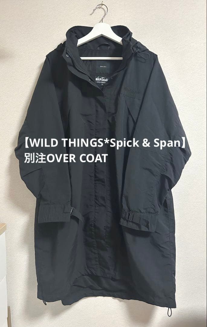 【WILD THINGS*Spick & Span】別注OVER COAT