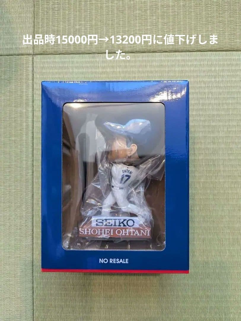 限定希少品 SEIKO 大谷翔平 30歳記念品 ボブルヘッド 非売品 ドジャース