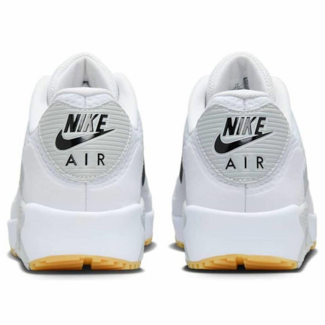ナイキ ゴルフ 27cm エアマックス 90 シューズ スパイク 靴 白