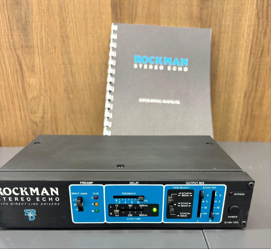 【激レア】ROCKMAN STEREO ECHO（箱、ACアダプター付き）