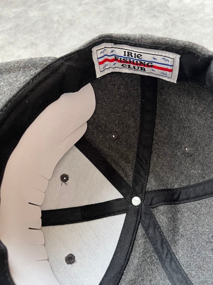 【未使用】IFC アイリーフィッシングクラブ メルトン生地 クロスロッドキャップ