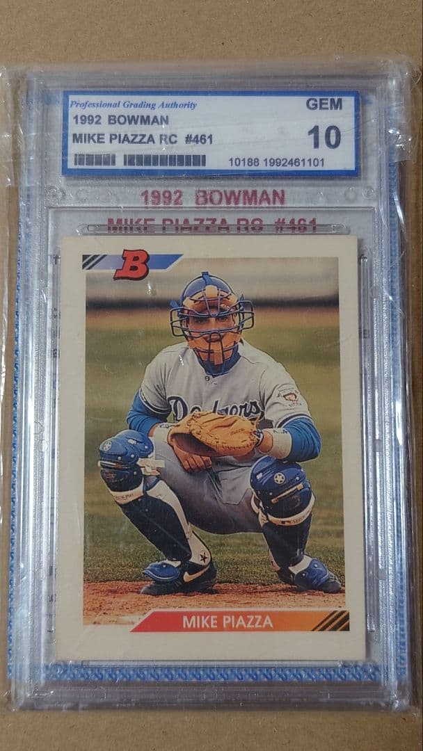 その他 92 bowman mike piazza rc GM!!