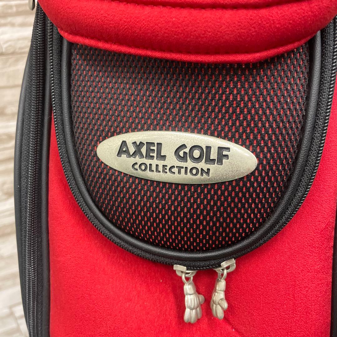 【美品】AXEL ゴルフバッグ、クラブ