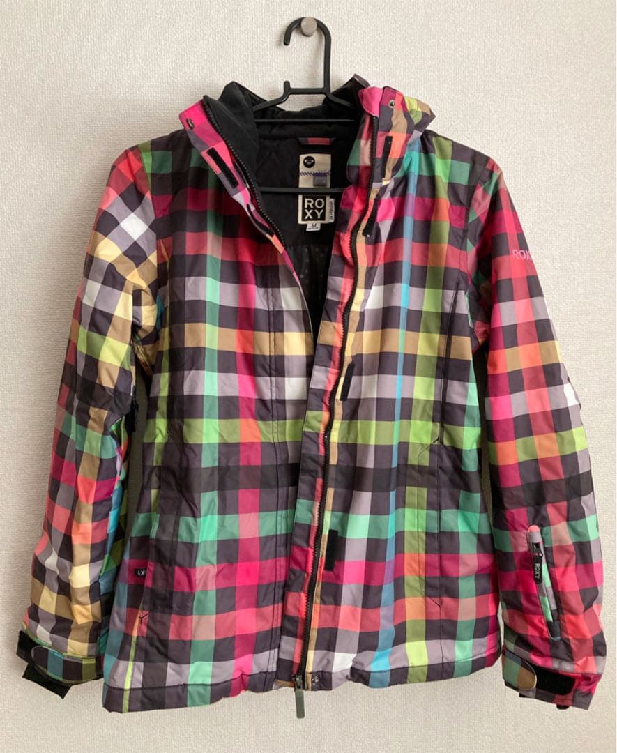 ROXY/ロキシー スキー スノーボード ウエア M ギンガムチェック