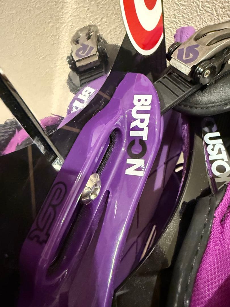 【レア】【美品】BURTON レイトモデル Flying V ビンディングセット