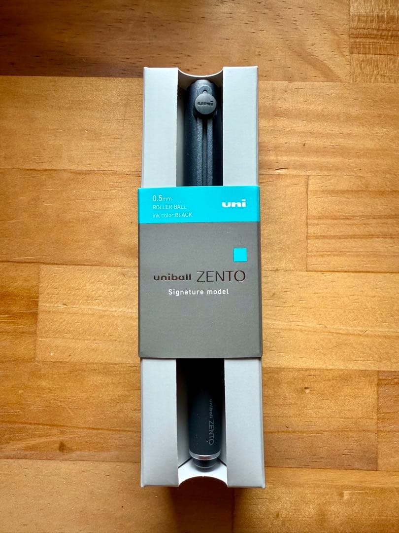筆記具 uniball ZENTO Signature model 0.5mm