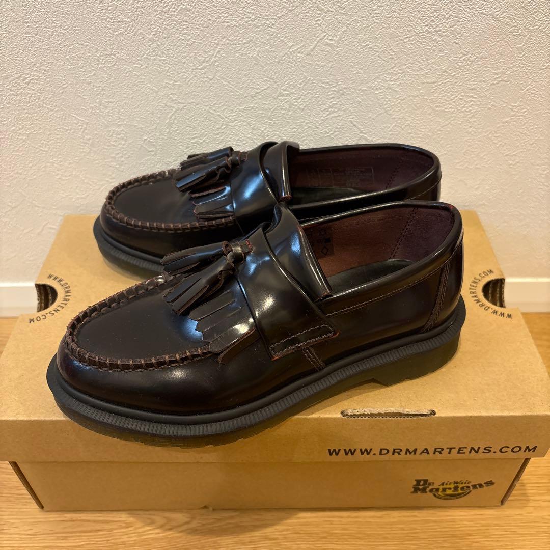 美品! Dr.Martens ADRIAN タッセルローファー チェリー UK3